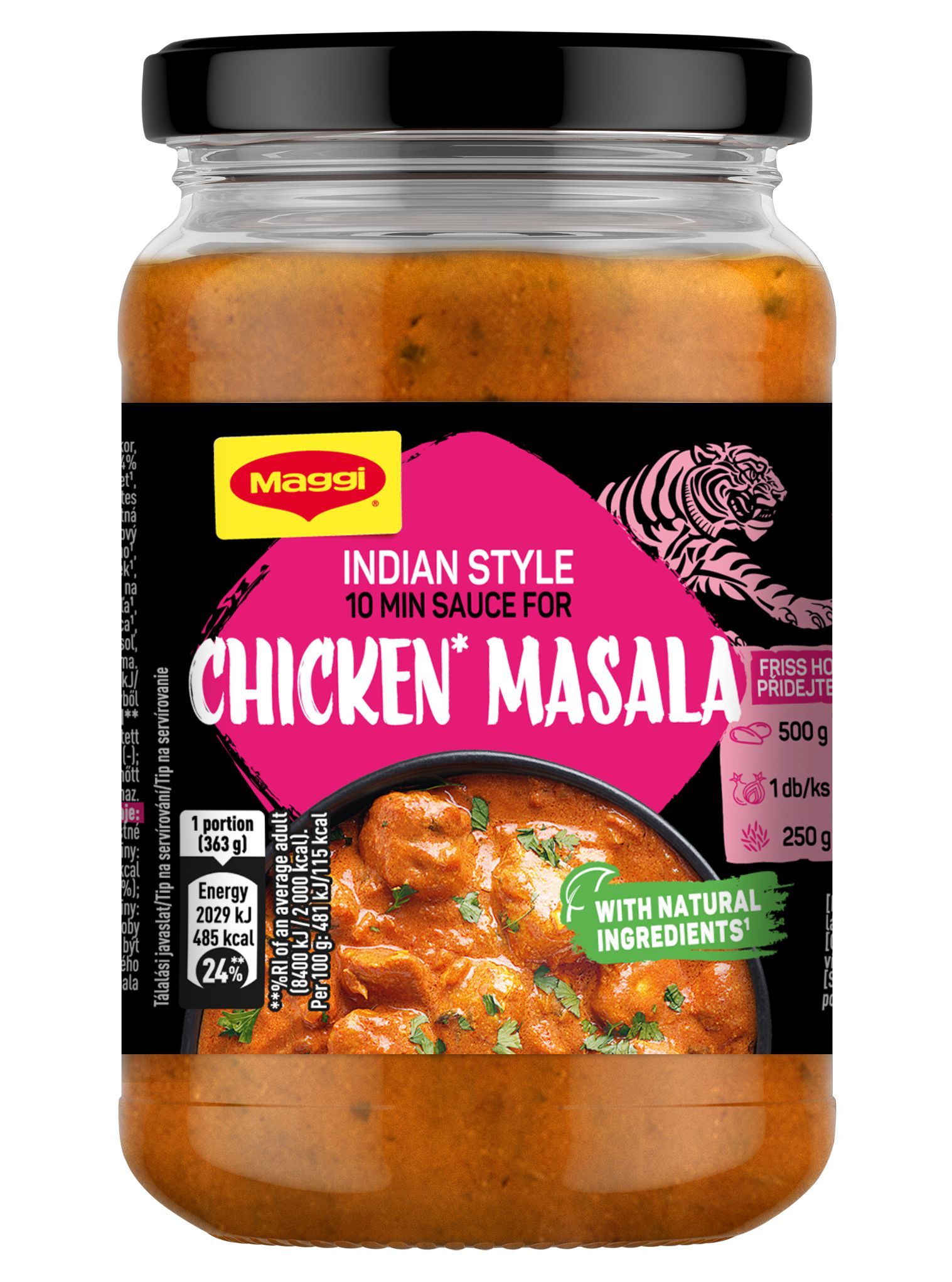 Trvanlivé potraviny - Maggi Omáčka Chicken Masala na indický způsob 340 g