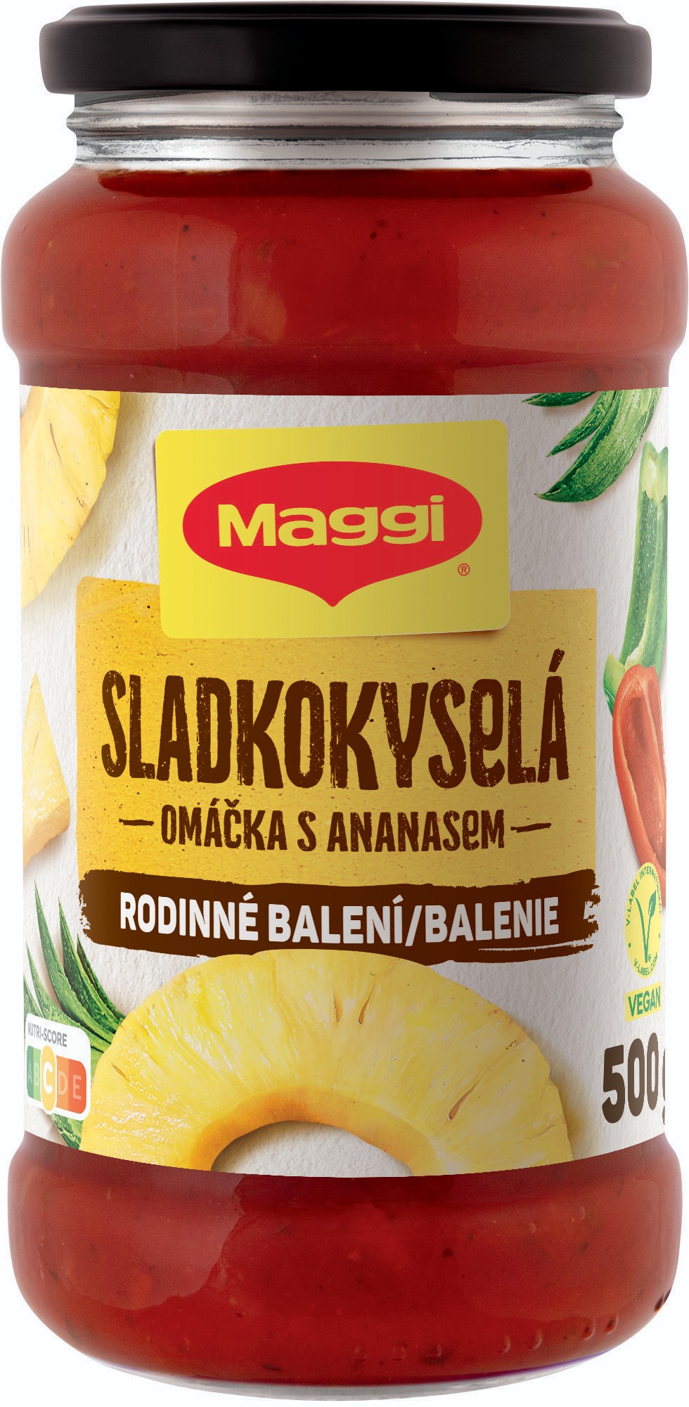 Trvanlivé potraviny - Maggi Omáčka Sladkokyselá 500g