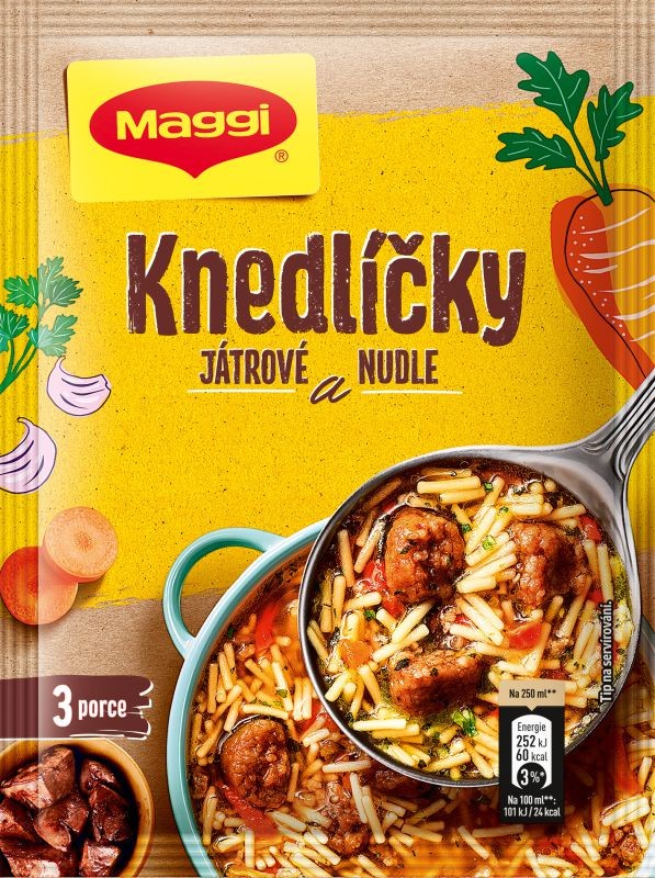 Maggi Polévka s játrovými knedlíčky a nudlemi 50g