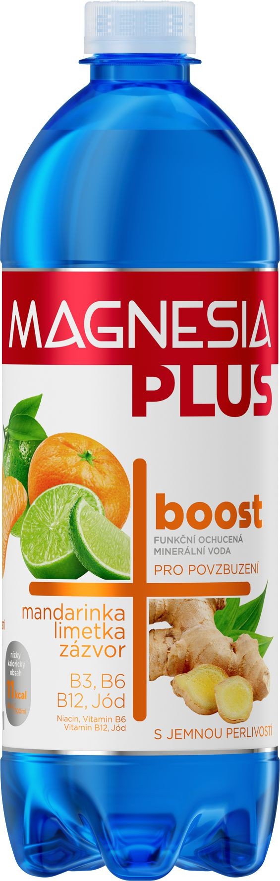 Nápoje - Magnesia Plus Boost mandarinka, limetka, zázvor 0,7l