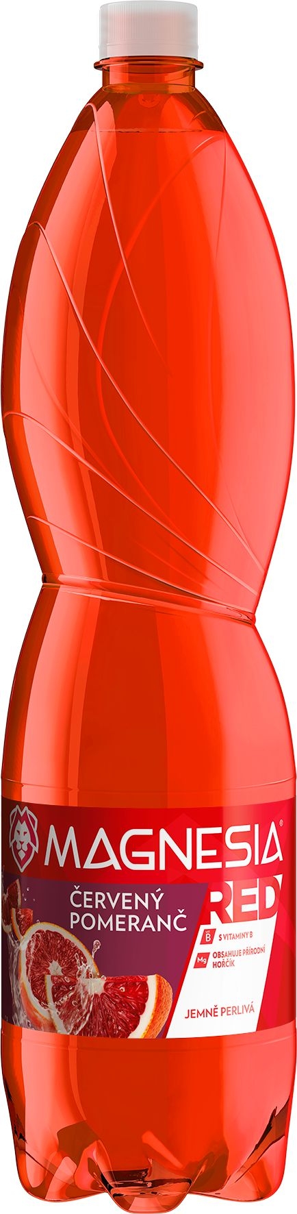 Nápoje - Magnesia RED červený pomeranč 1,5l PET