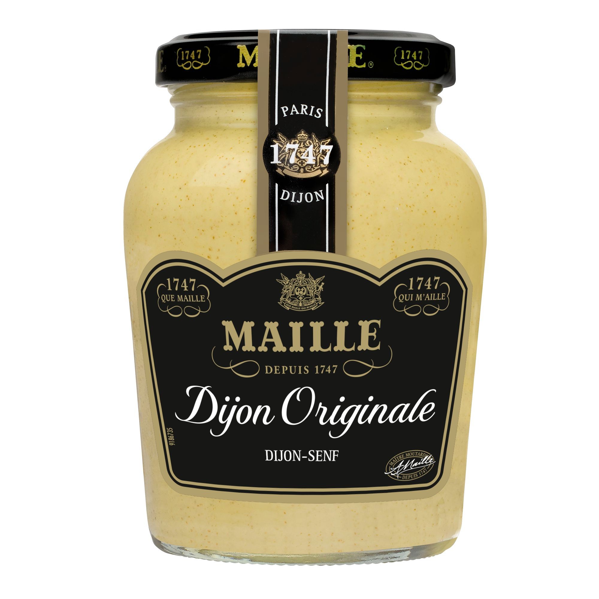 Trvanlivé potraviny - Maille Originální dijonská hořčice 215 g