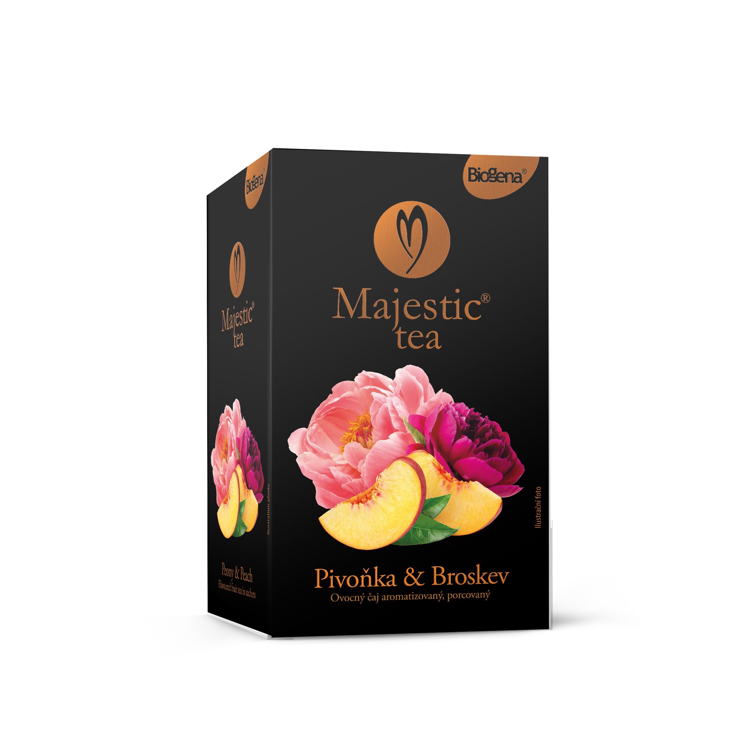 Nápoje - Majestic příchuť Pivoňka&Broskev 50g