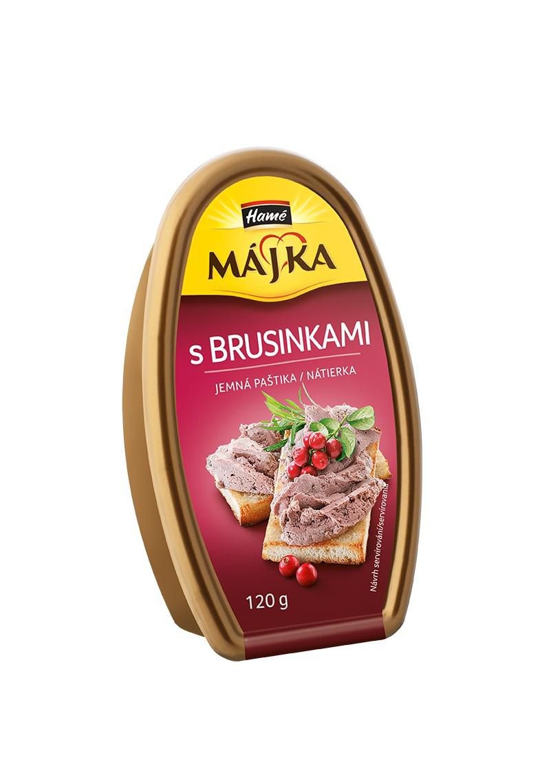 Uzeniny a lahůdky - Májka s brusinkami 120g