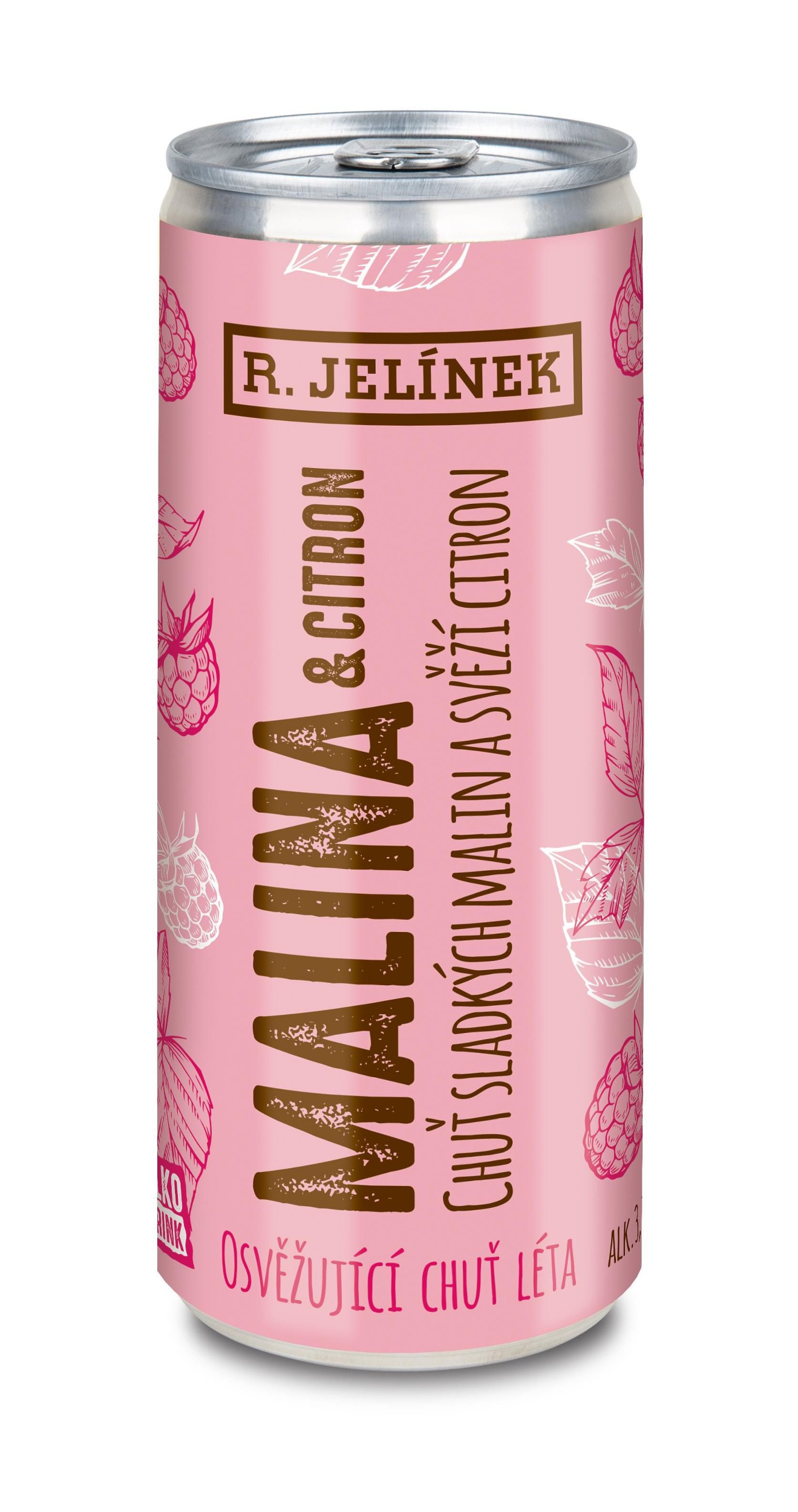 Nápoje - Malina&Citron 3,1% 0,25l RTD