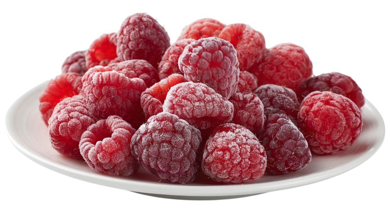 Mražené potraviny - Maliny celé volné mražené - cca 300 g