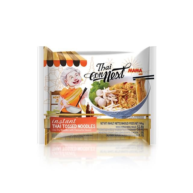 Trvanlivé potraviny - Mama Instantní rýžové vlasové nudle tossed 94g