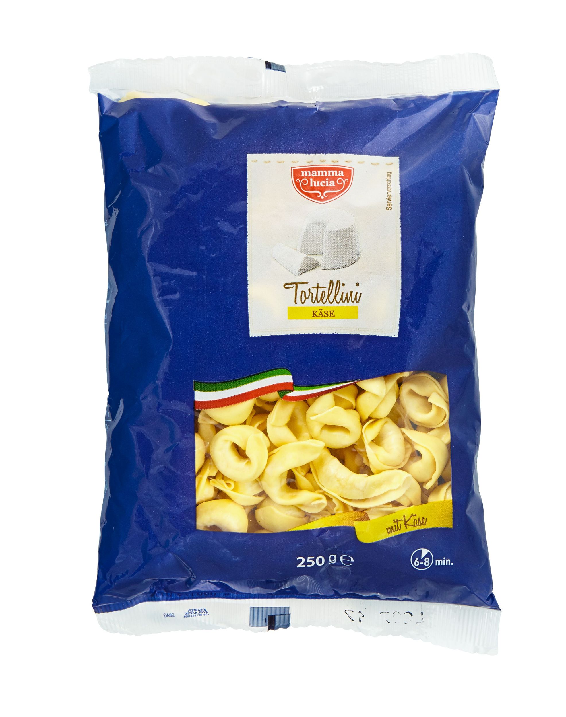 Trvanlivé potraviny - Mamma Lucia Tortelliny se sýrovou náplní 250g