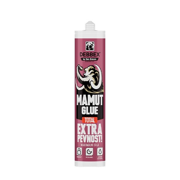 Domácnost a Zahrada - Mamut Glue total lepidlo bílé 290ml
