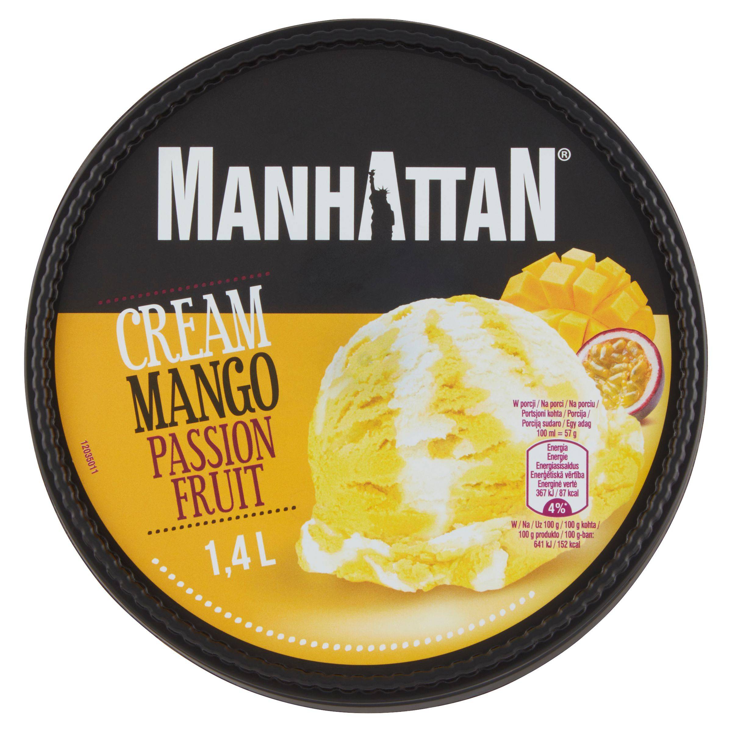 Mražené potraviny - Manhattan mango, passion fruit 1400ml
