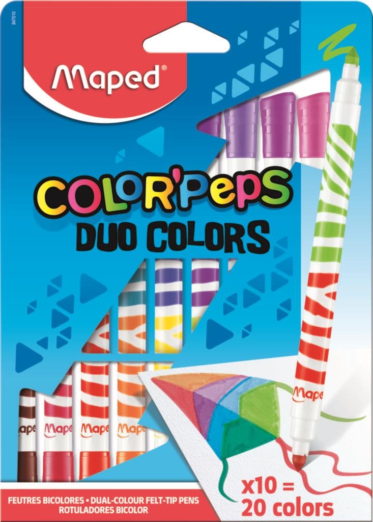 Maped Fixy Color´Peps Duo 20 barev-1