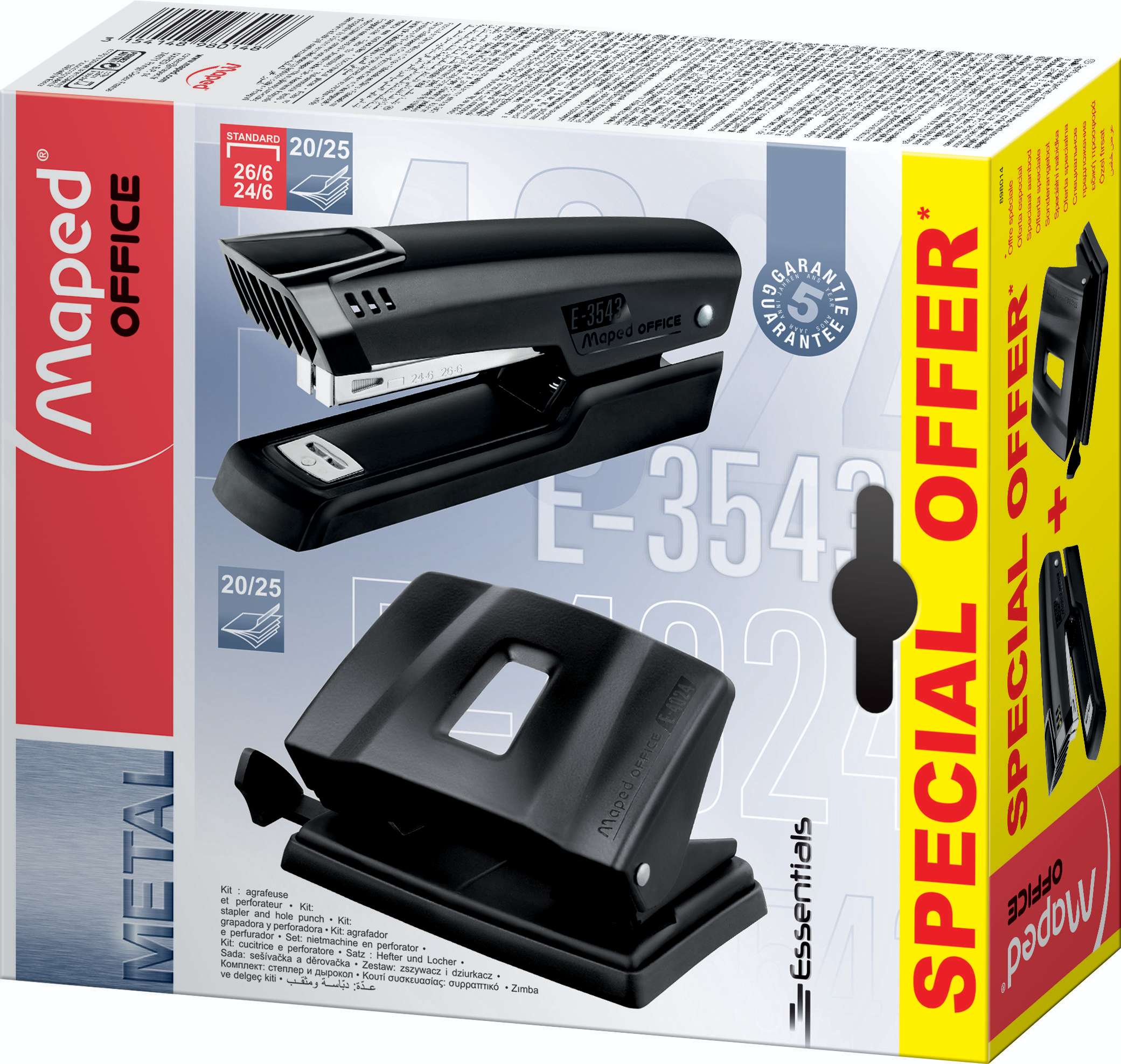 Maped Kancelářská sada Essentials Metal Set-0