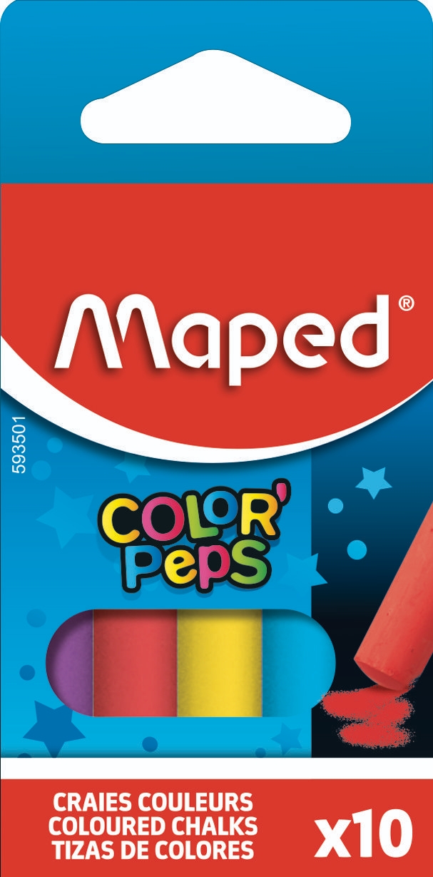 Domácnost a Zahrada - Maped Křídy barevné 10ks