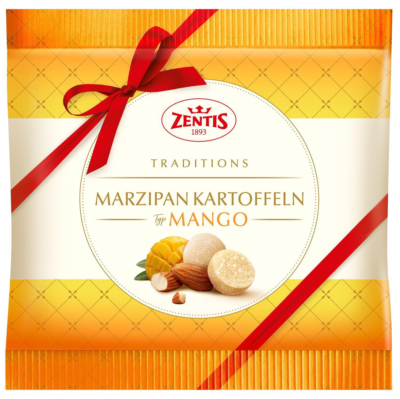 Trvanlivé potraviny - Marcipánové brambory mango 100g