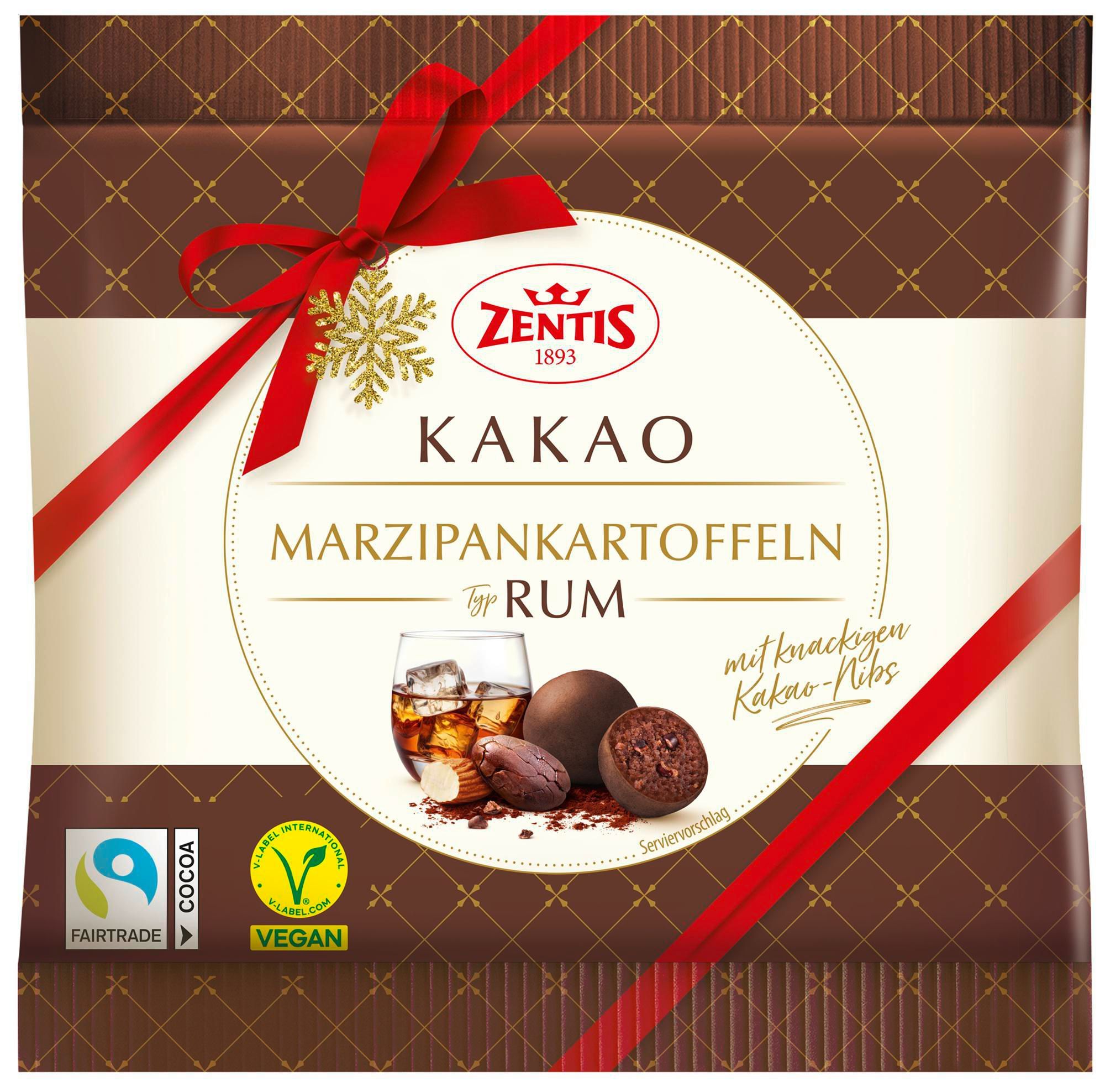 Trvanlivé potraviny - Marcipánové brambory rum 100g