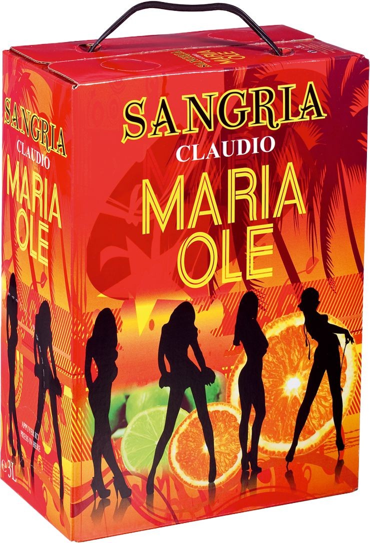 Nápoje - Maria Ole Sangria Červené Bag-in-Box 3 l