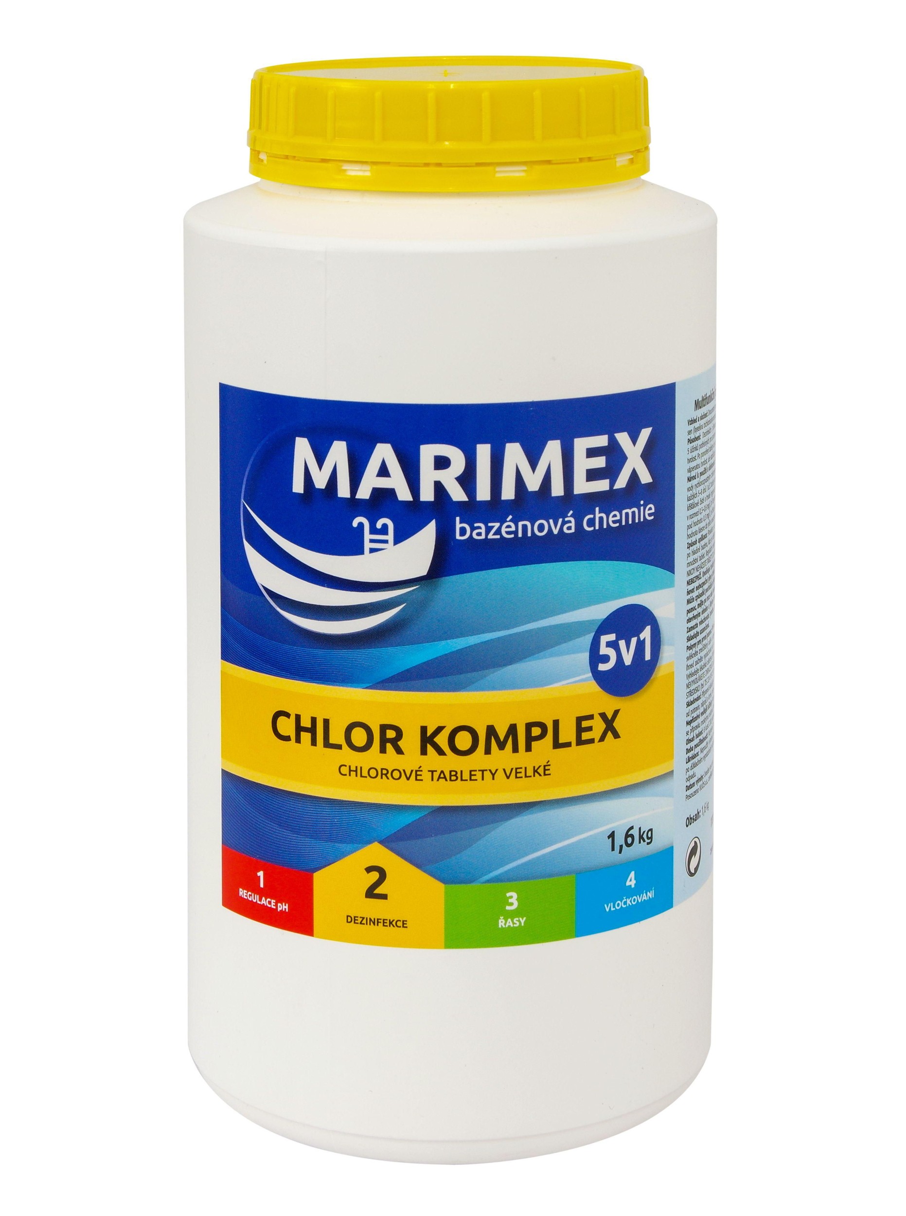 Domácnost a Zahrada - Marimex Chlor Komplex 5v1 1,6 kg