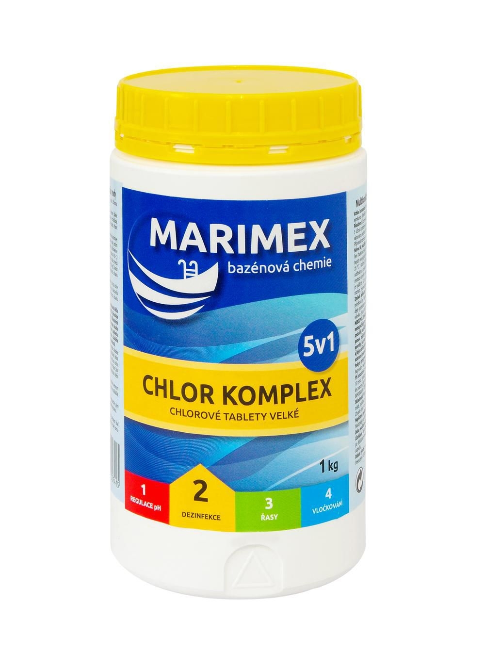 Domácnost a Zahrada - Marimex Chlor Komplex 5v1 1kg