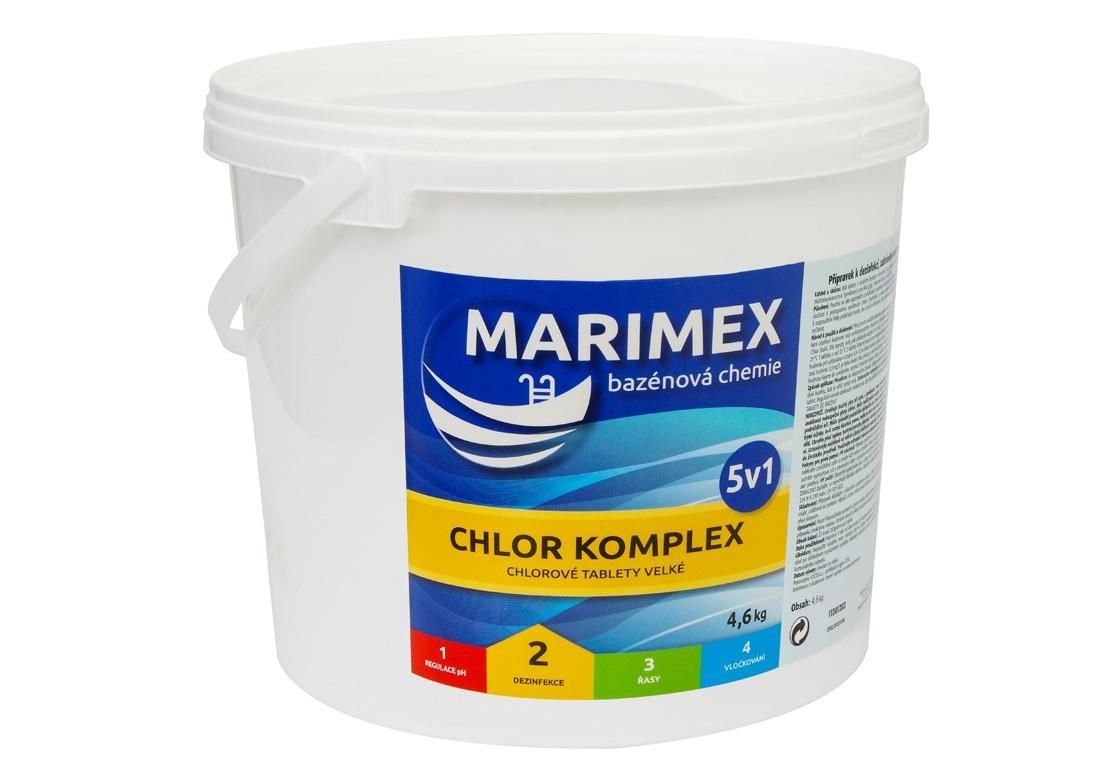 Domácnost a Zahrada - Marimex Chlor komplex 5v1, 4,6 kg
