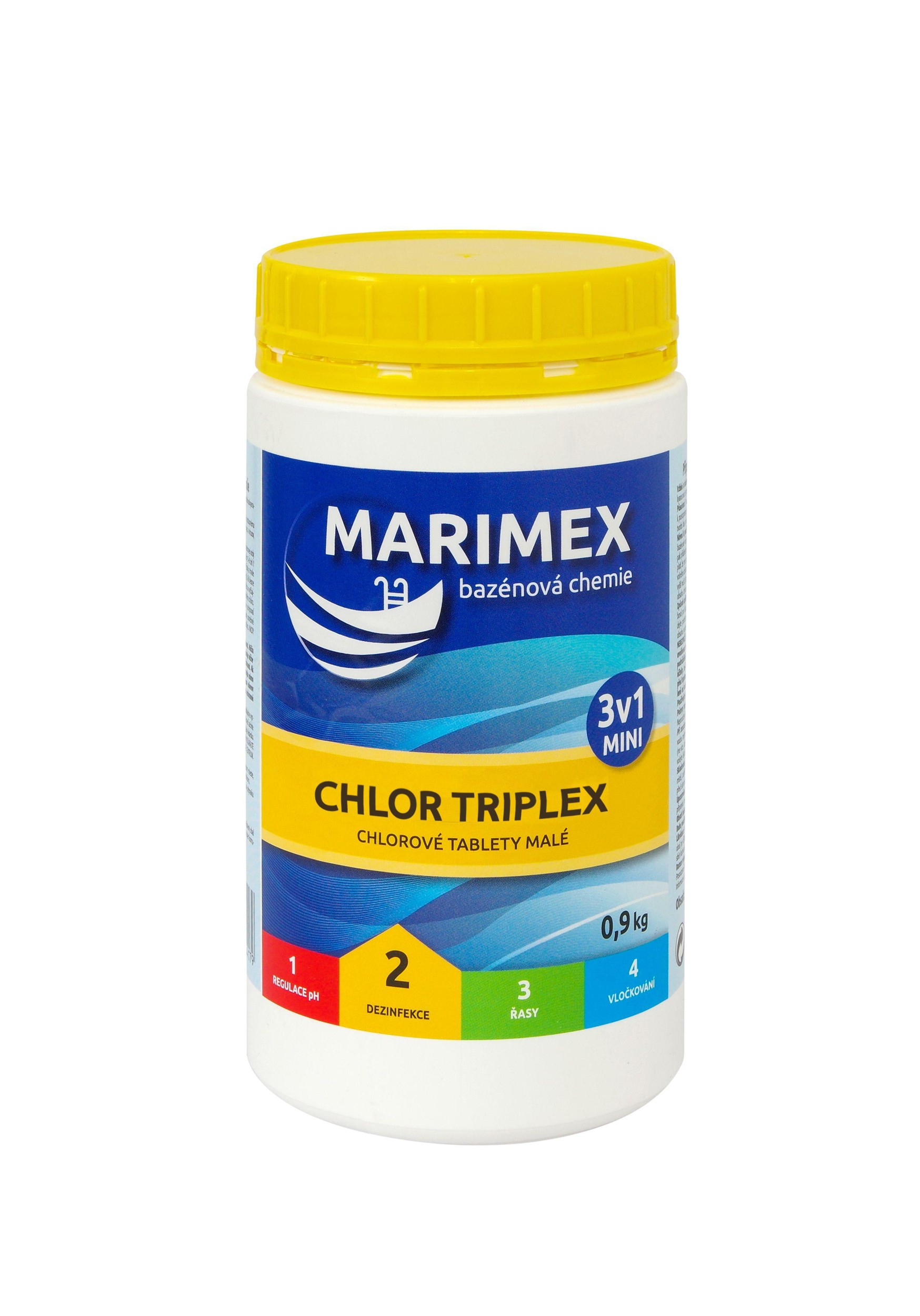 Domácnost a Zahrada - Marimex Chlor Triplex Mini 3v1 900g