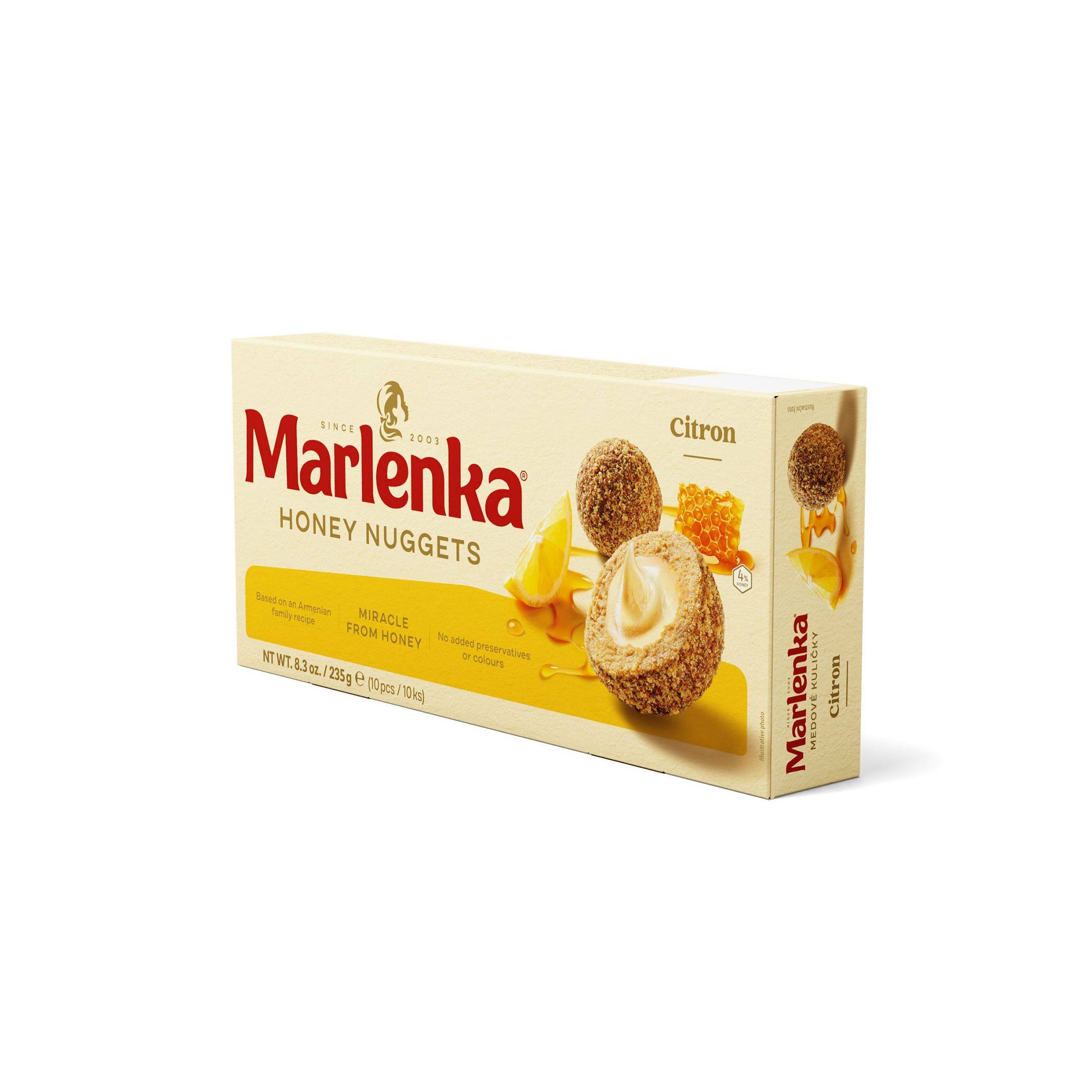 Pekárna a cukrárna - Marlenka Citronové medové kuličky 235 g