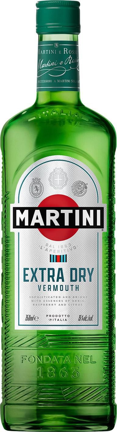 Nápoje - Martini Extra Dry Vermut 0,75l