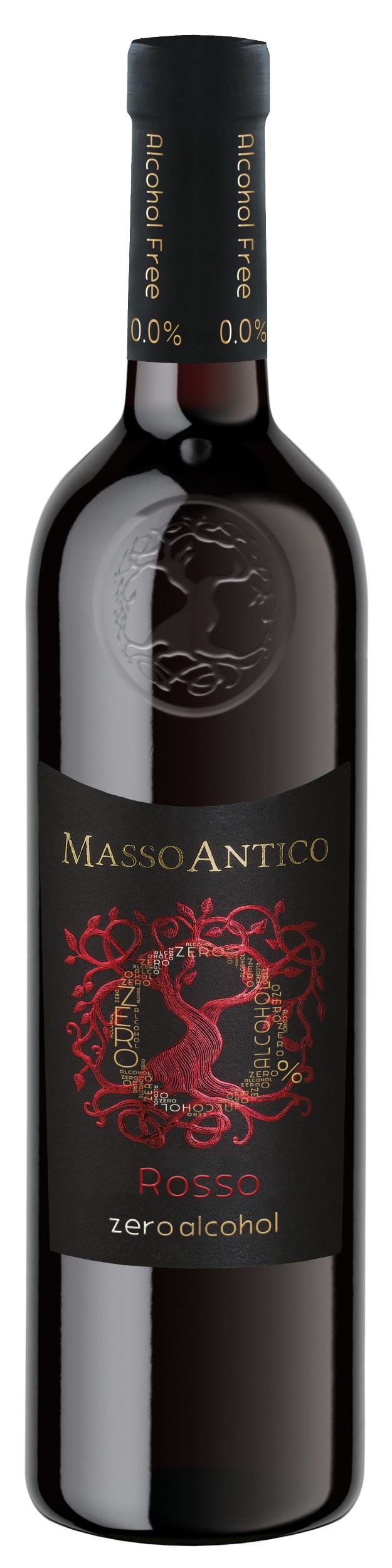 Nápoje - Masso Antico Vino Dealcolato Rosso 0% alk.