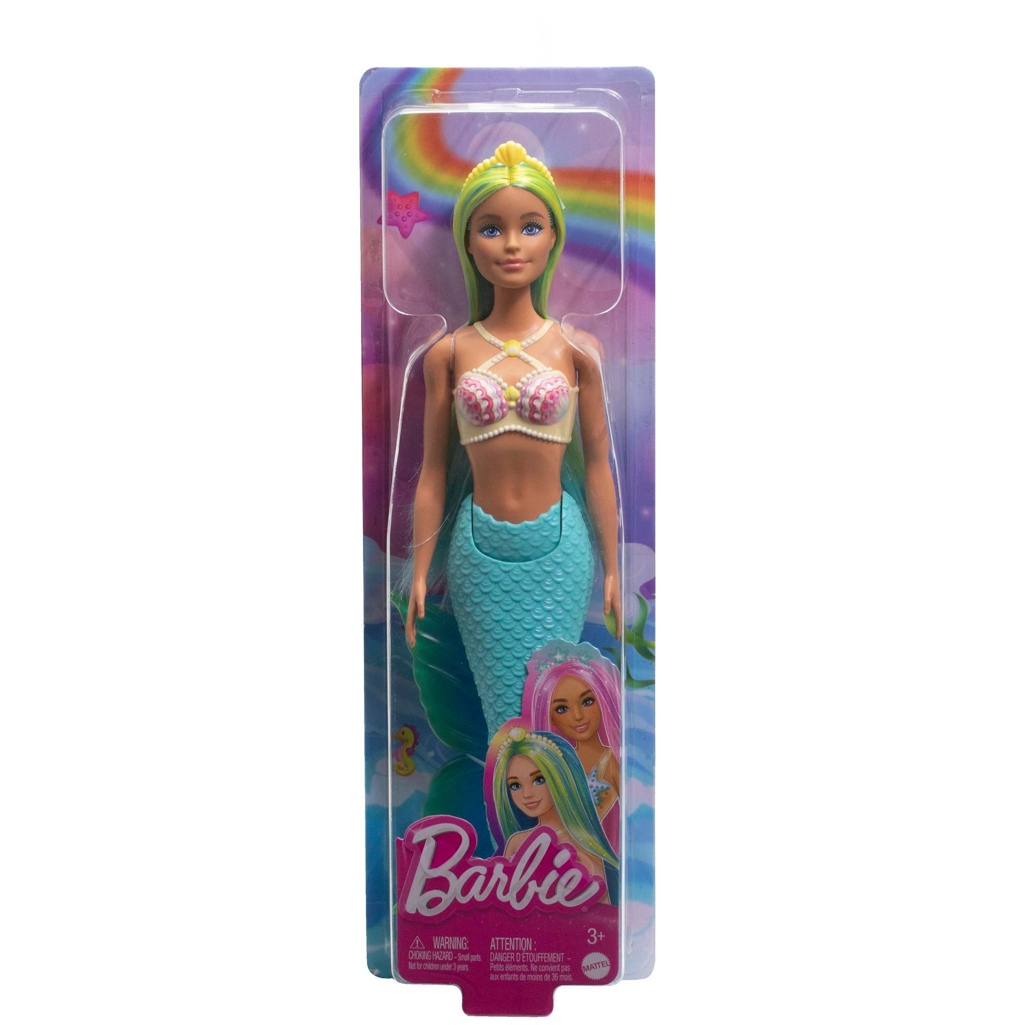 Svět dětí - Mattel Barbie mořská panna modrá 300g