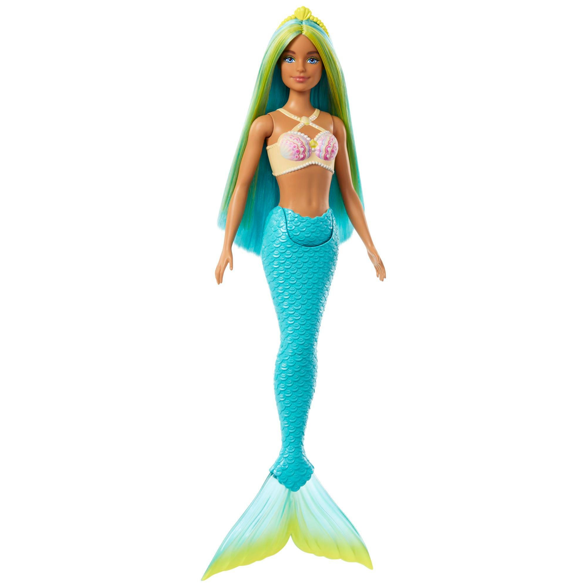 Mattel Barbie mořská panna modrá 300g-0