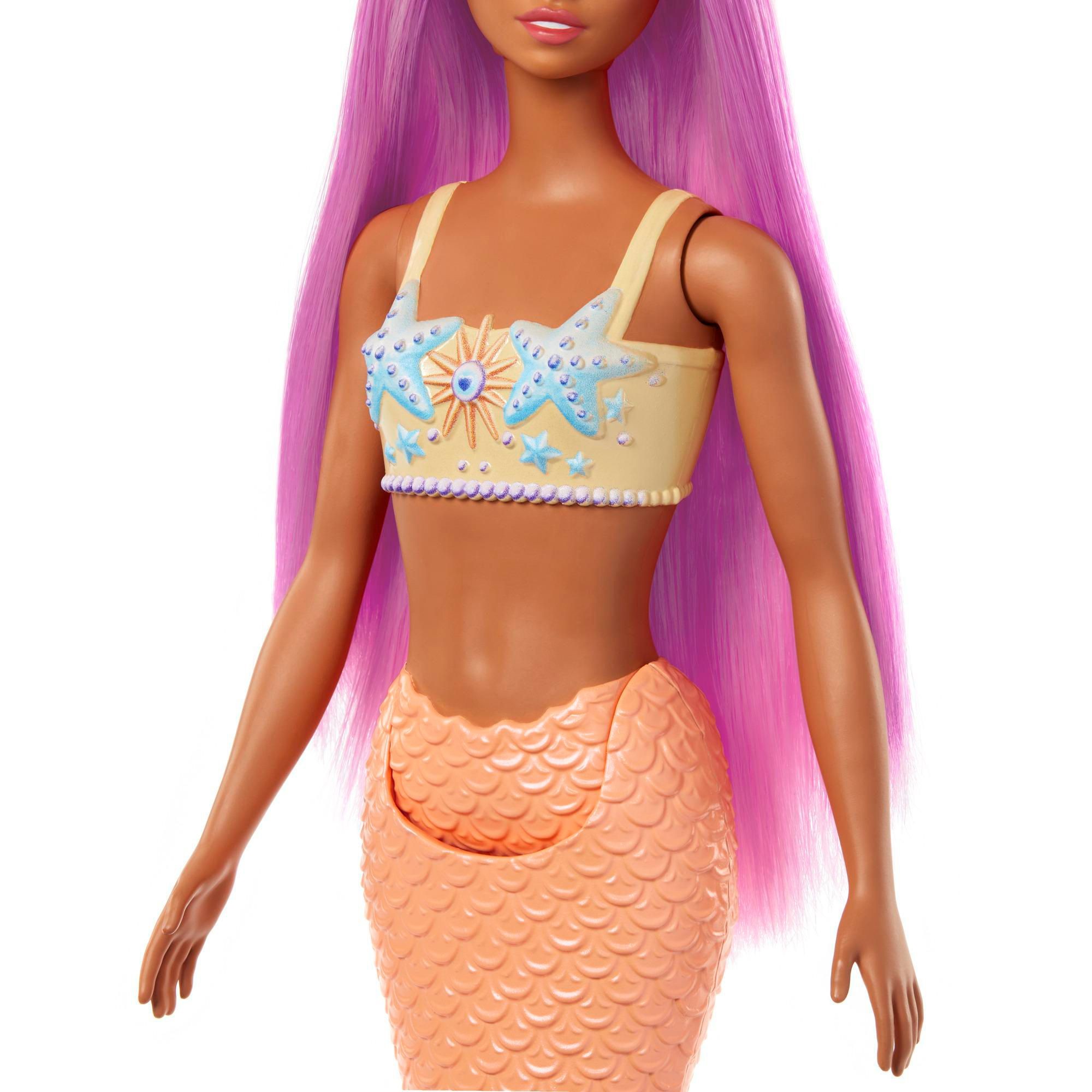 Mattel Barbie mořská panna žlutá 300g-2
