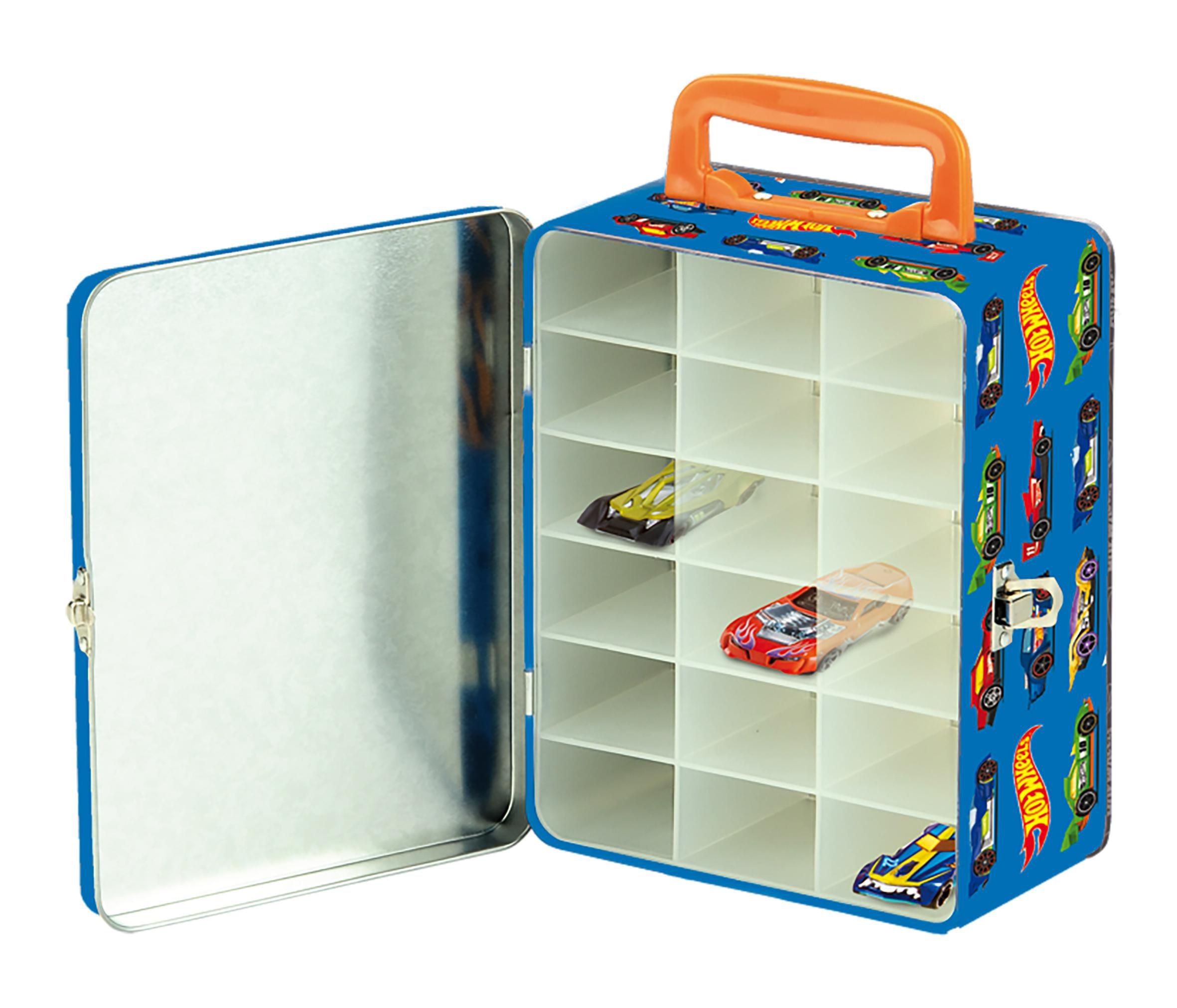 Mattel Hot Wheels kufřík na 18 autíček, 420g-0