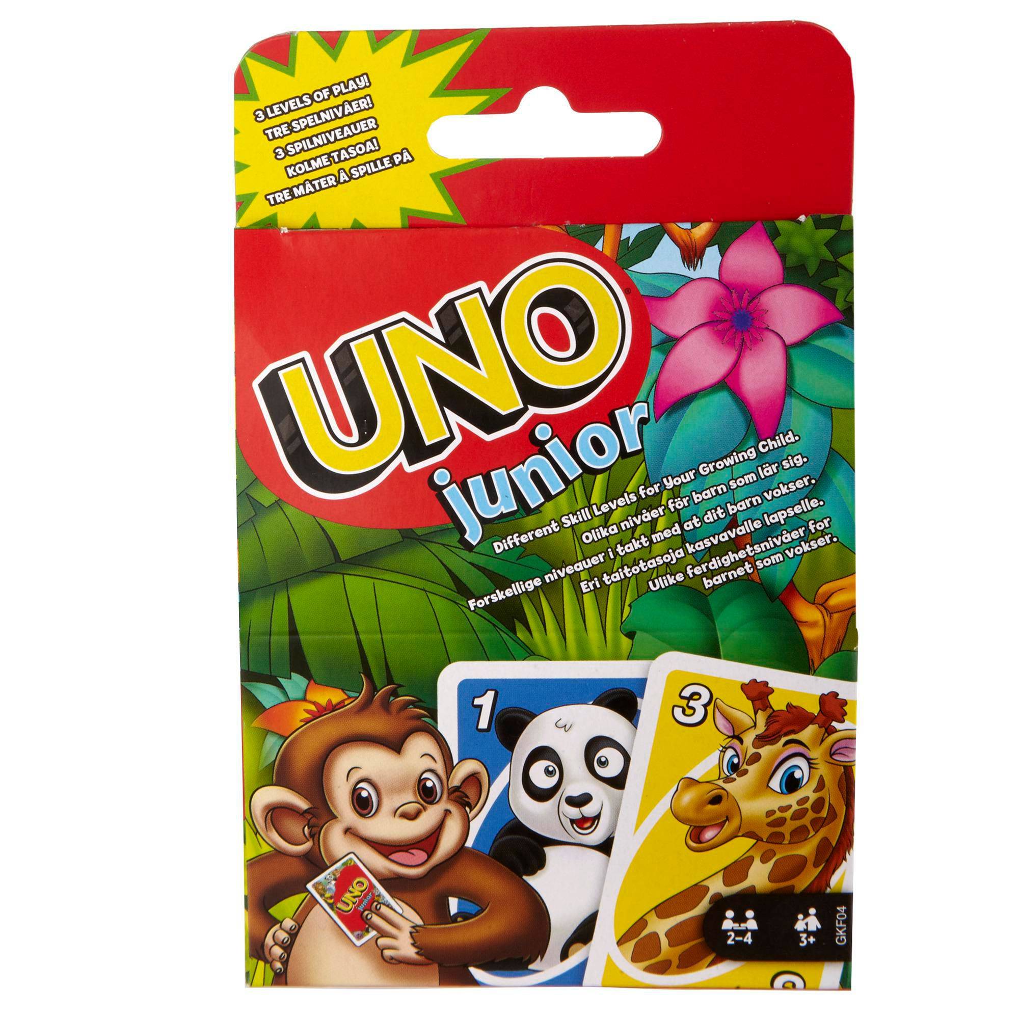 Svět dětí - Mattel UNO Junior zvířátka 100g