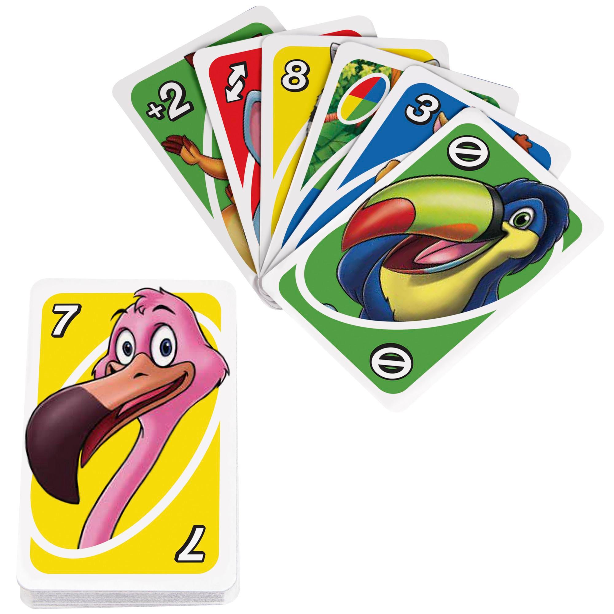Mattel UNO Junior zvířátka 100g-2