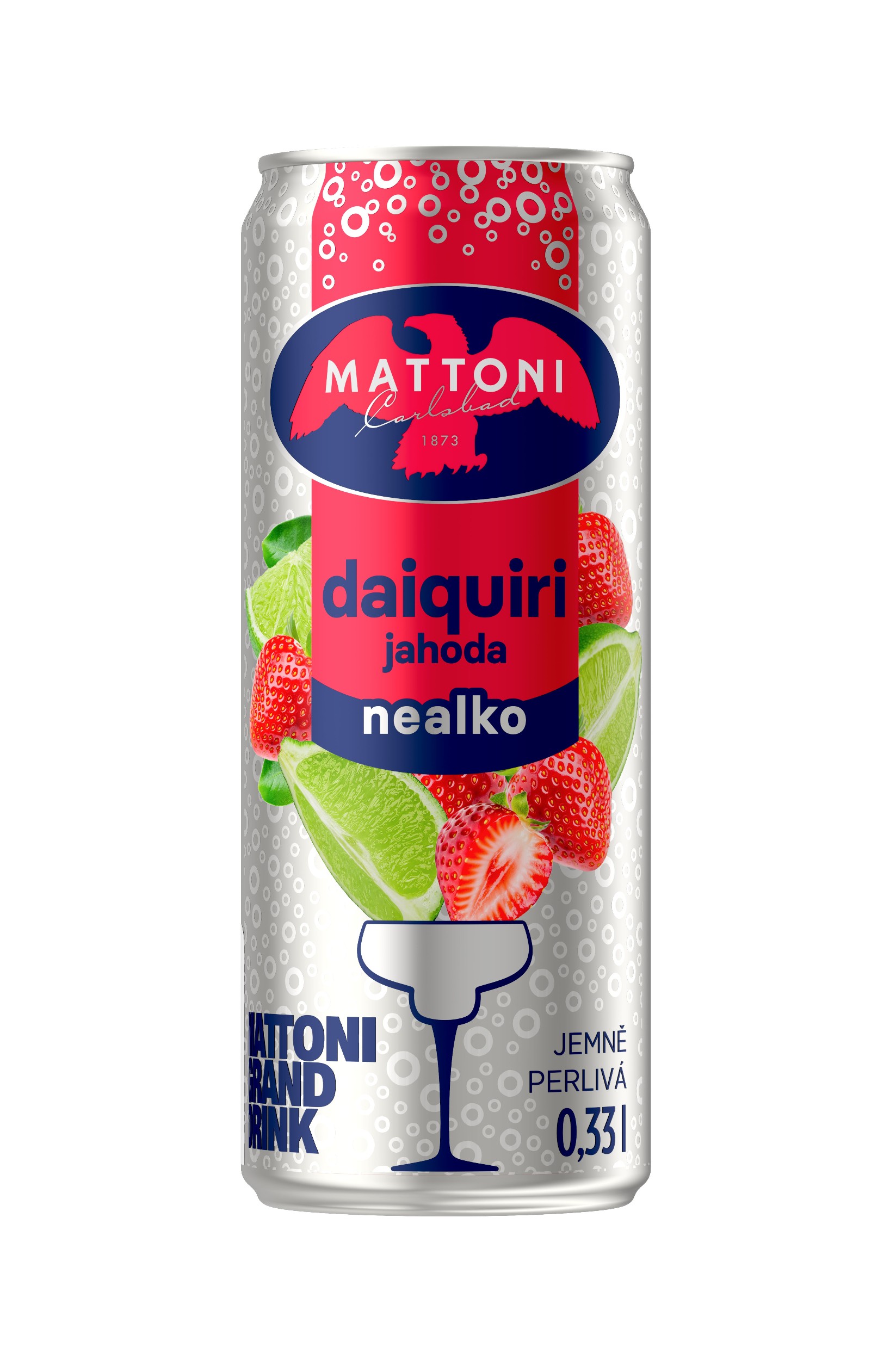 Nápoje - Mattoni Daiquiri jahoda 0,33l