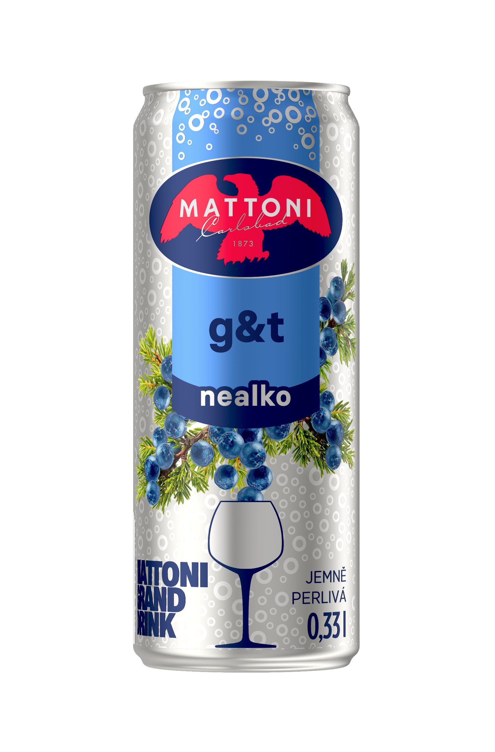 Nápoje - Mattoni G&tonik 0,33l