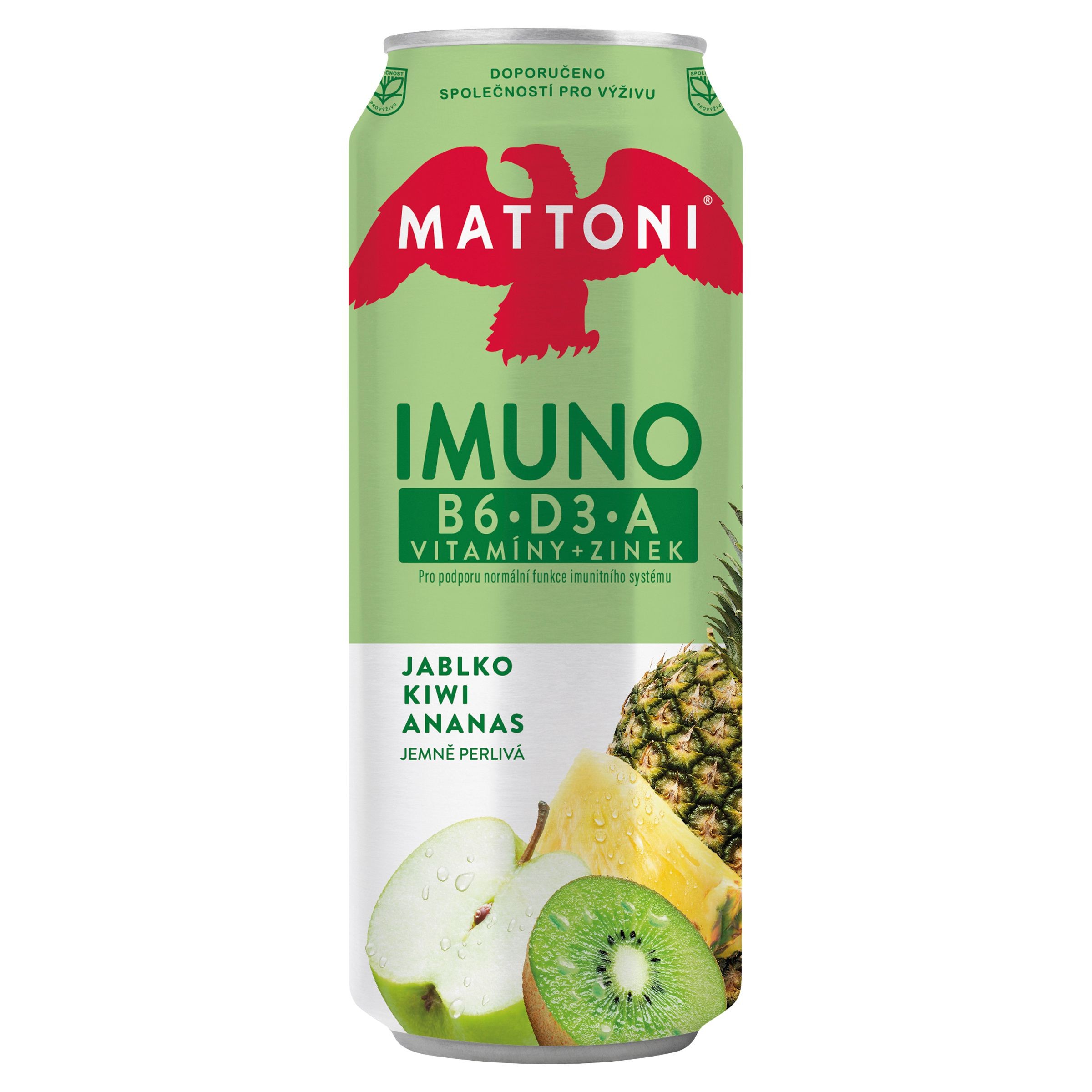 Nápoje - Mattoni Imuno jablko & kiwi & ananas 0,5 l