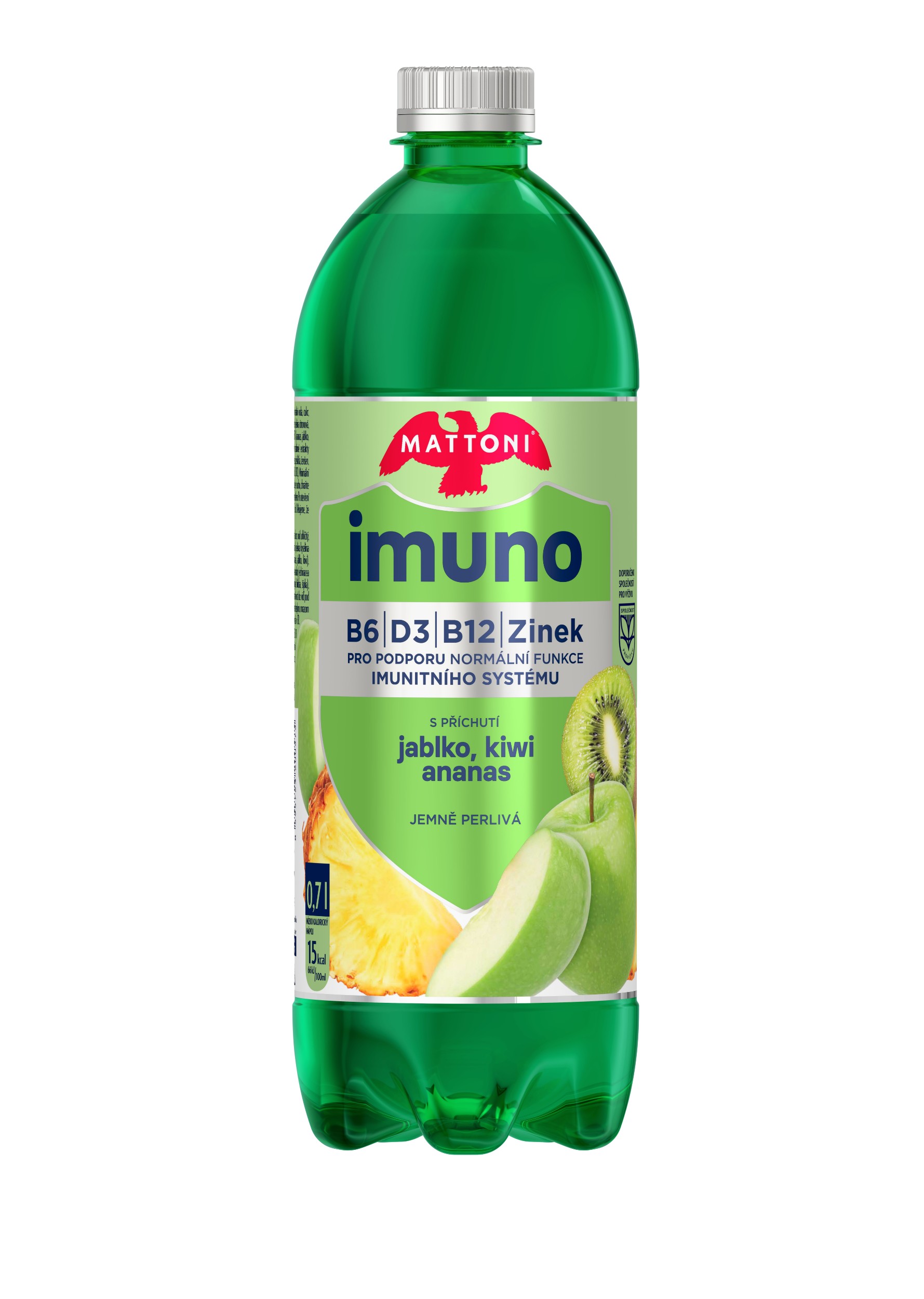 Nápoje - Mattoni Imuno  jablko&kiwi&ananas 0,7l PET
