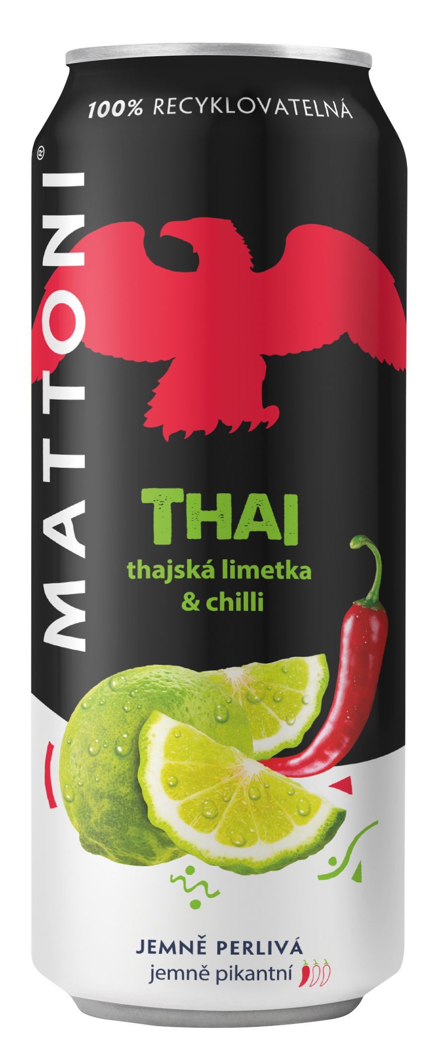Nápoje - Mattoni Thai Lime & chilli 0,5 l