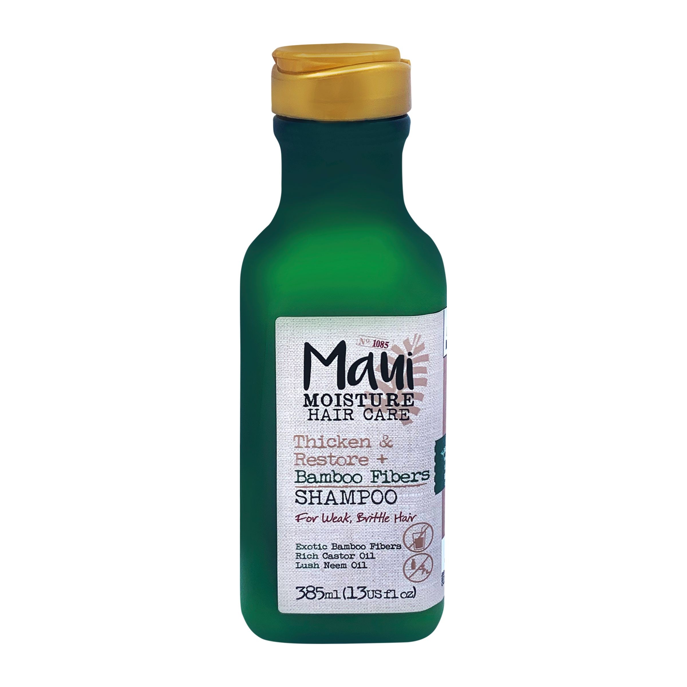 Drogerie a kosmetika - MAUI posilující šampon bambusové vlákno pro slabé vlasy 385ml