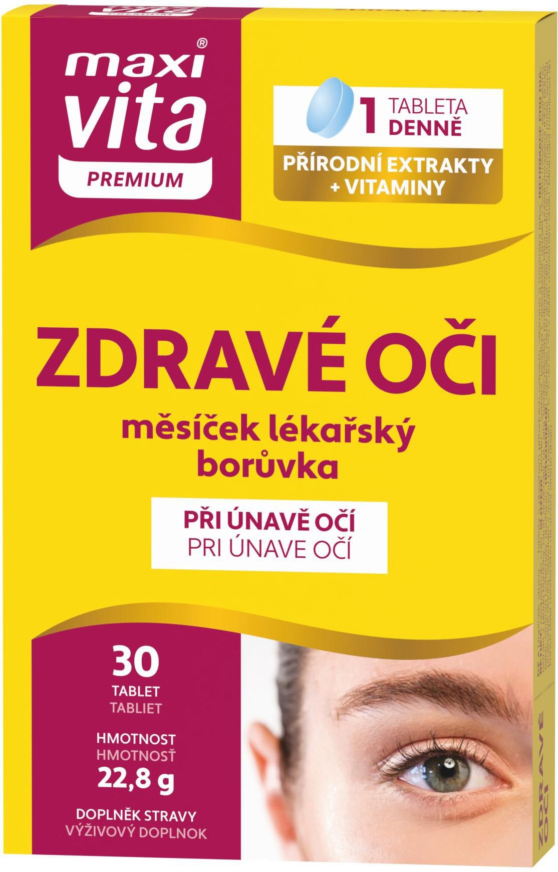 Péče o zdraví - Maxi Vita Premium zdravé oči /30tbl.