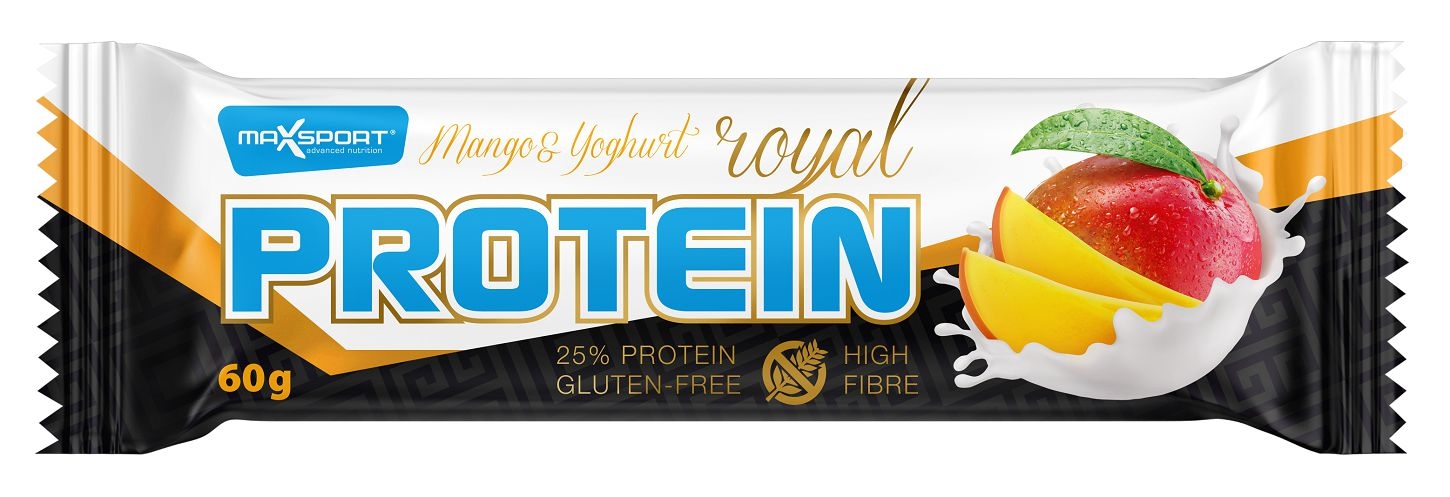 Domácnost a Zahrada - MaxSport Proteinová tyčinka s mangem v jogurtové polevě 60 g