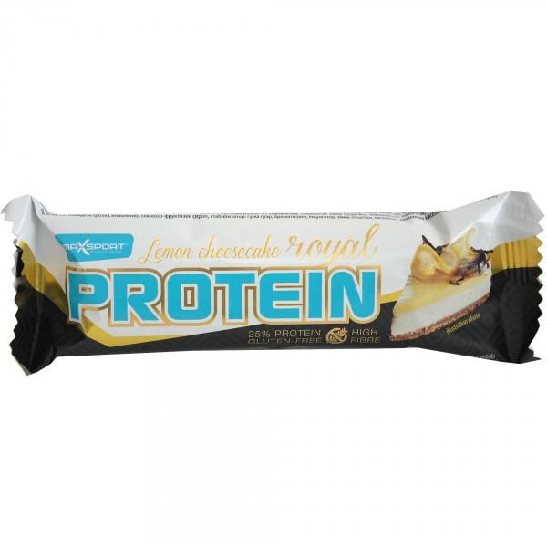 Domácnost a Zahrada - MaxSport Proteinová tyčinka v bílé polevě s příchutí citrónu 60 g
