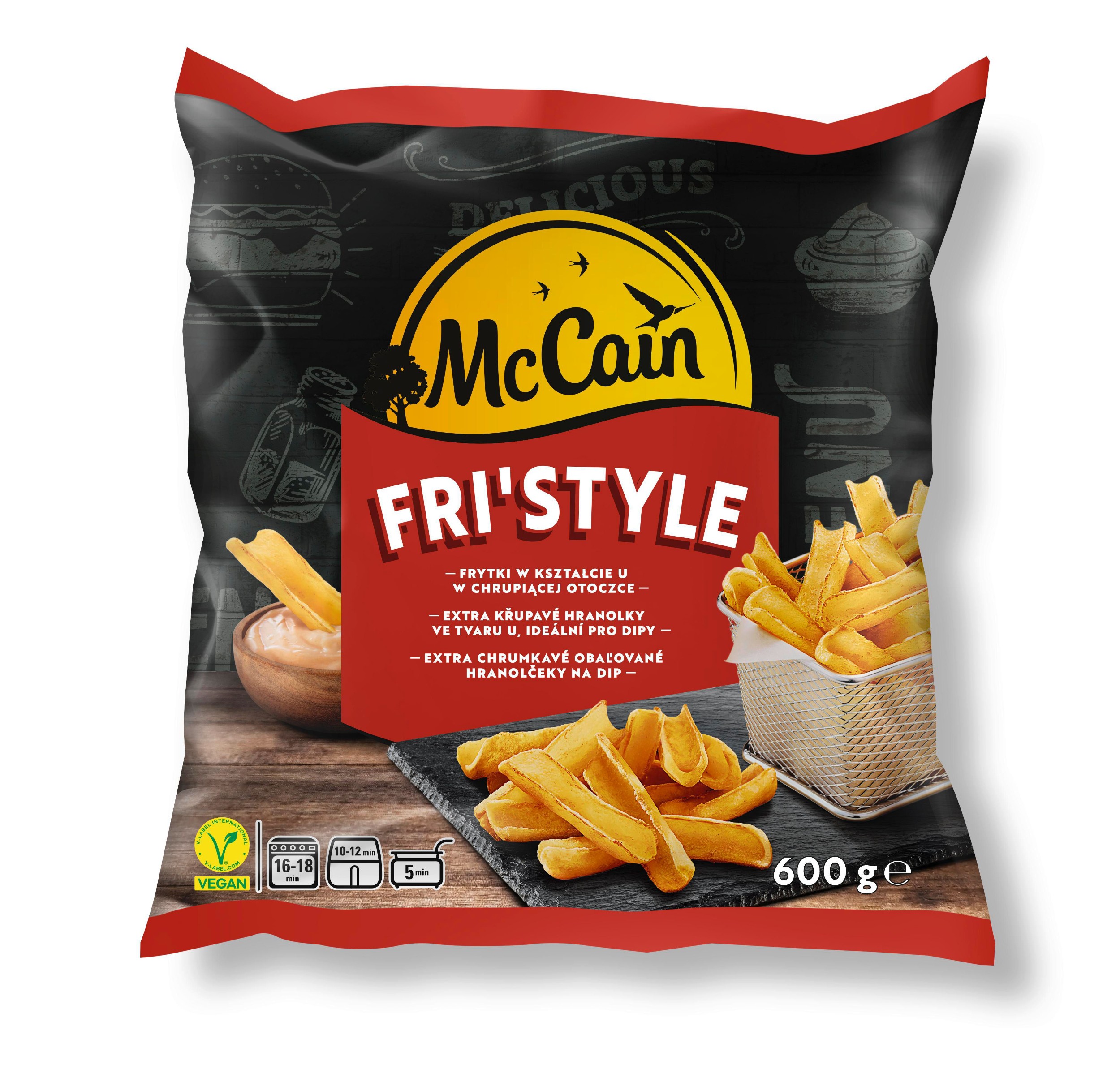 Mražené potraviny - McCain Fri'Style mražené 600g