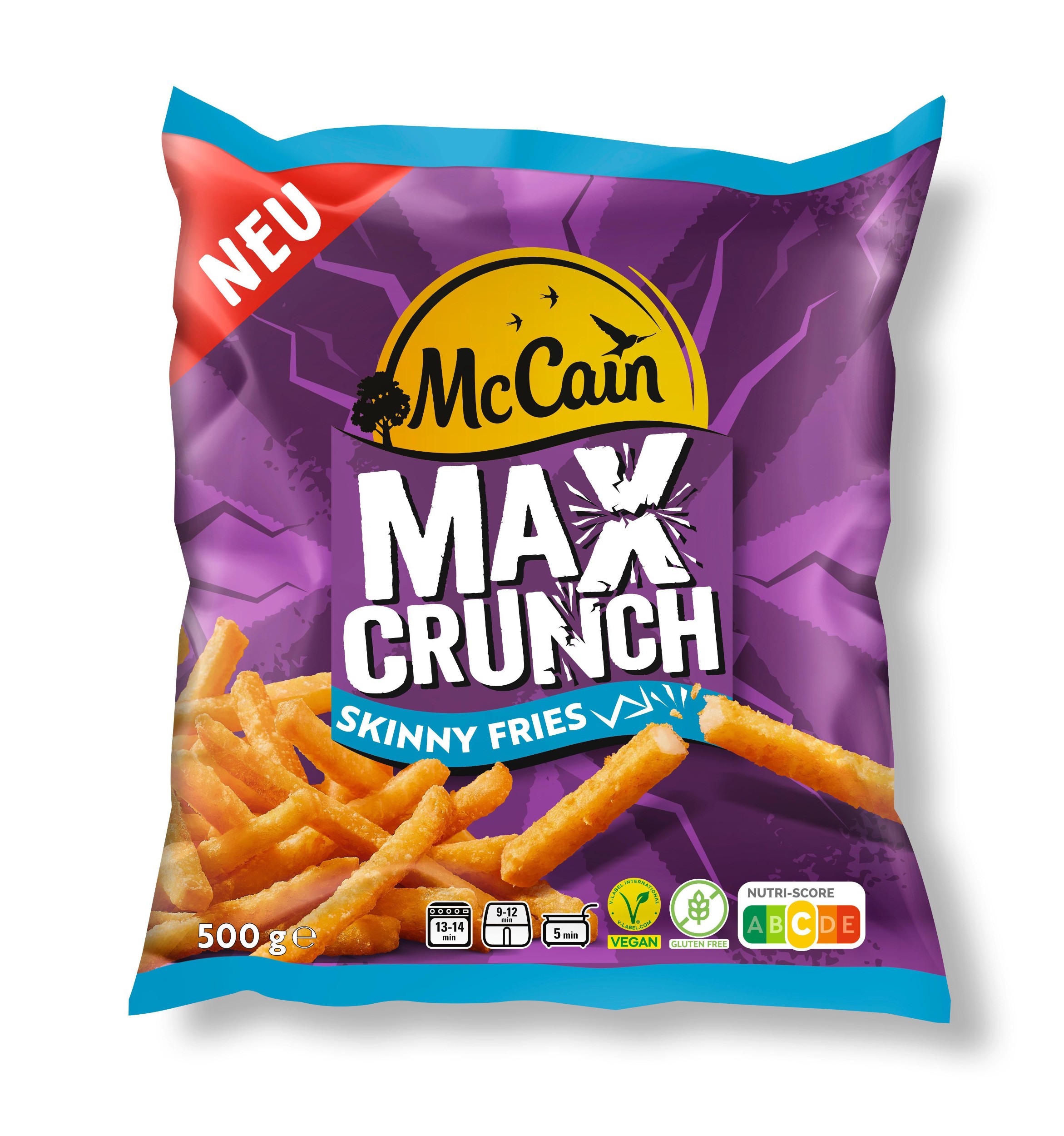 Mražené potraviny - McCain Max Crunch Skinny Fries 500g