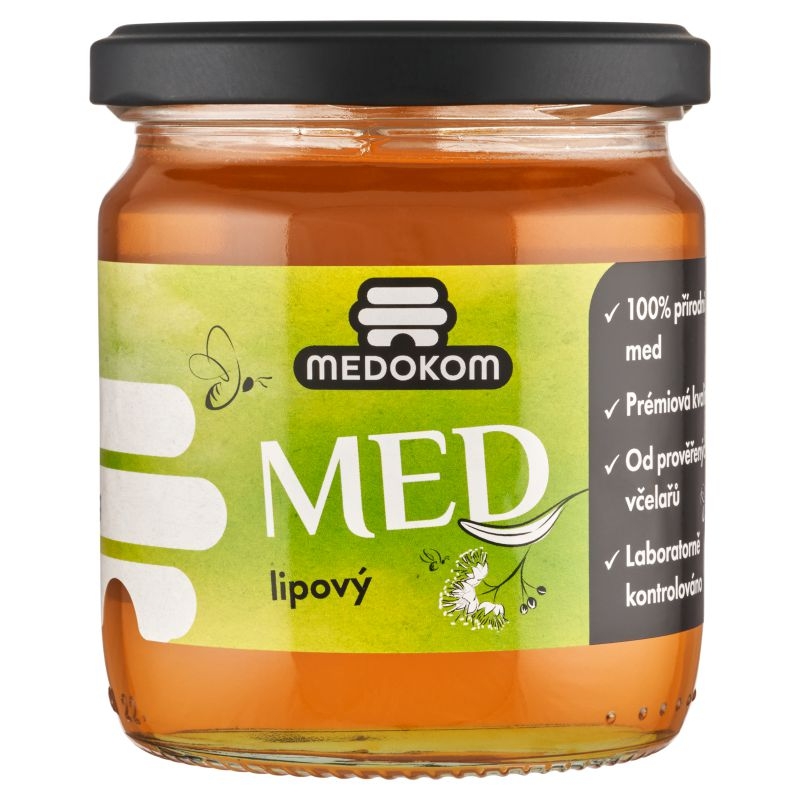 Trvanlivé potraviny - Medokom Med lipový 500 g