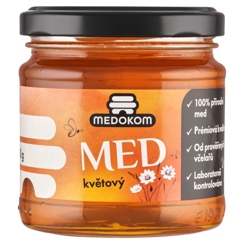 Trvanlivé potraviny - Medokomerc Med květový 250 g