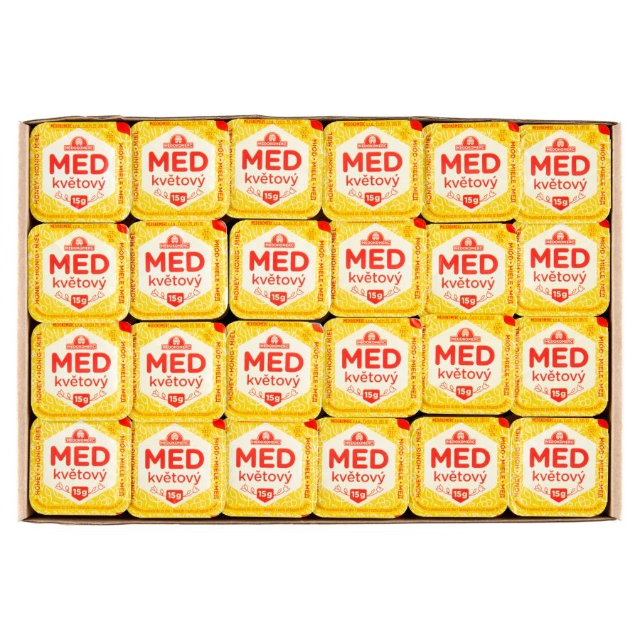 Trvanlivé potraviny - Medokomerc Med květový 48x15 g