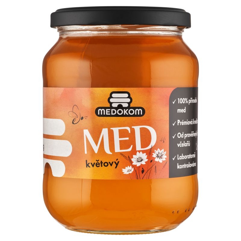 Trvanlivé potraviny - Medokomerc Med květový 900 g