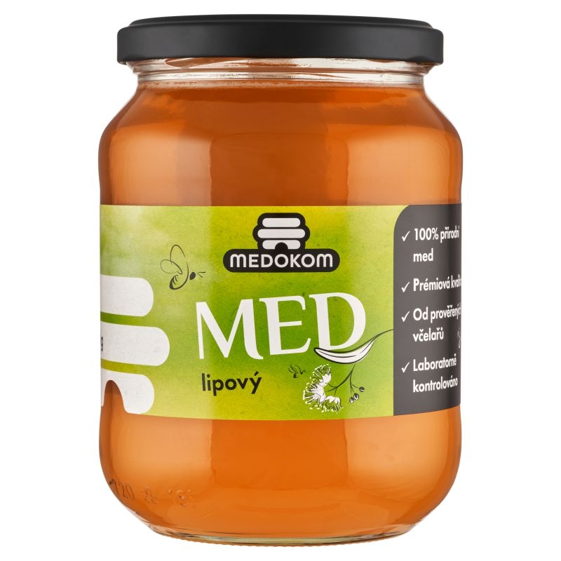 Trvanlivé potraviny - Medokomerc Med lipový 900 g