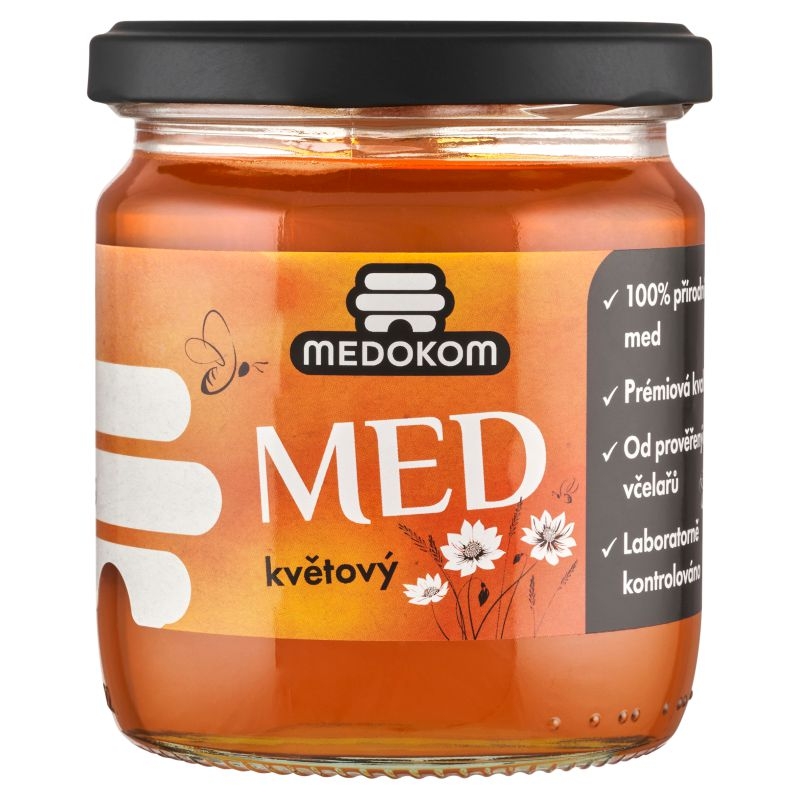 Trvanlivé potraviny - Medokomerc Med luční 500 g
